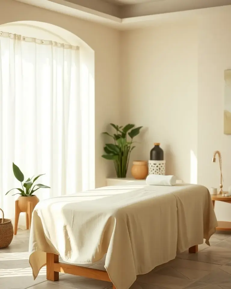 Ambiente de massagem